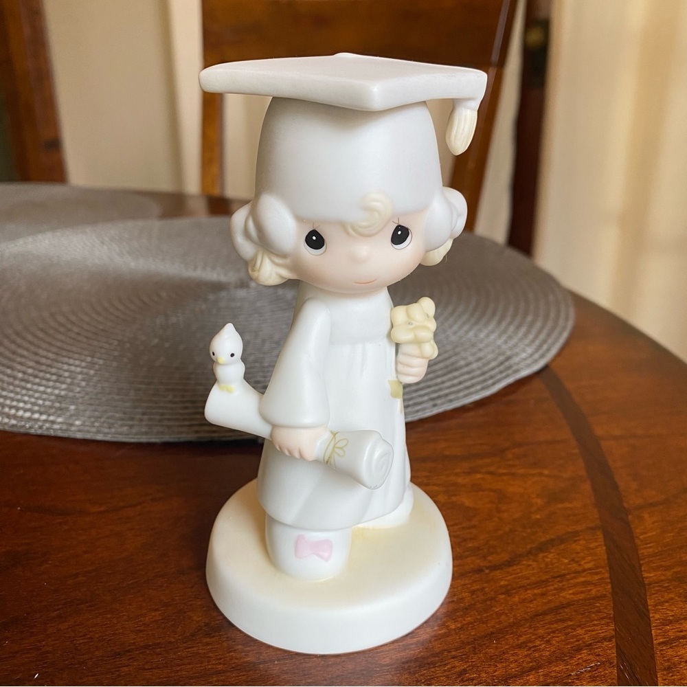 Precious Moments Girl Graduate Figurine from 1992 E 4721